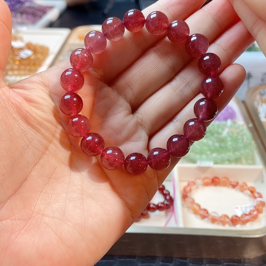 水晶手链未镶嵌水晶手串10