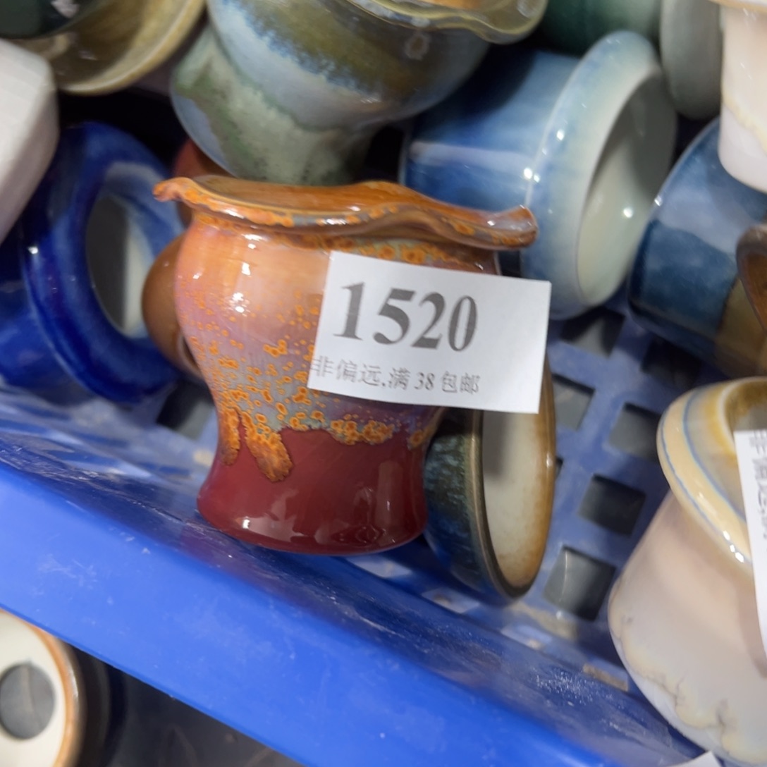 红陶六*景德镇手工花盆