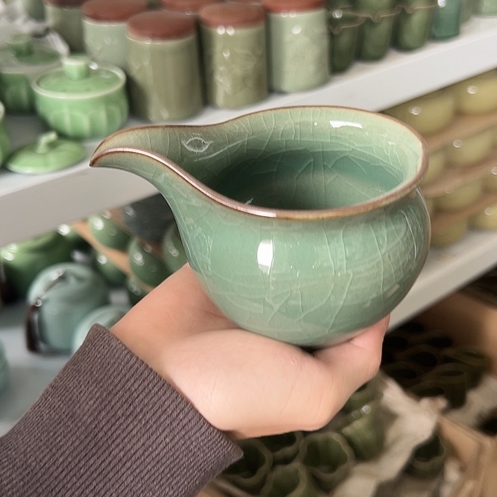 云间青瓷龙泉小米茶器