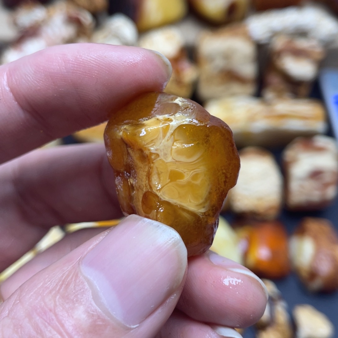 定制琥珀未镶嵌定制