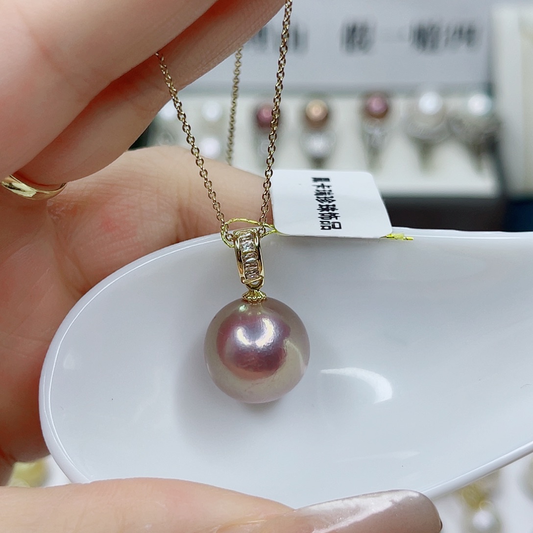 淡水珍珠合金吊坠(赠链)