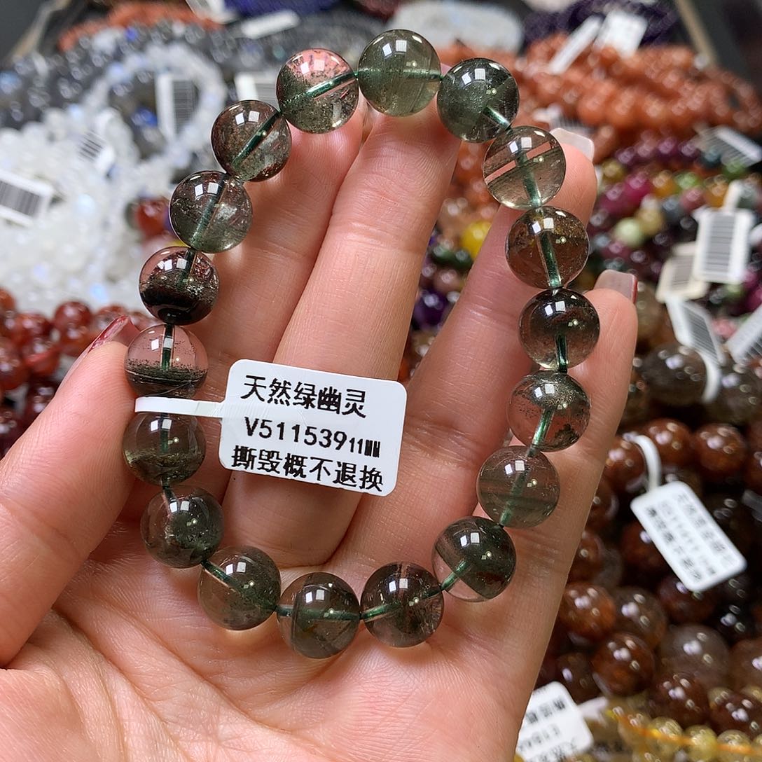 水晶手链未镶嵌，