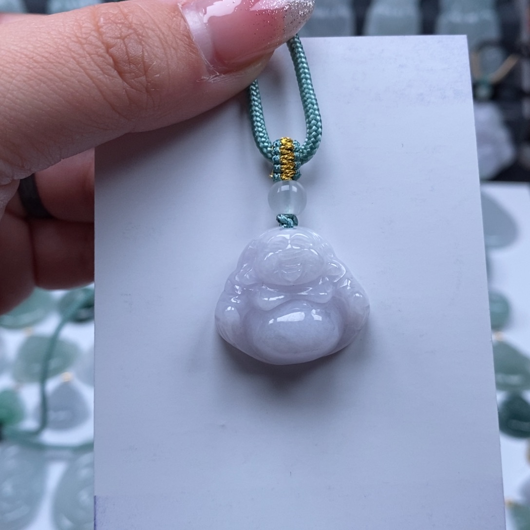 翡翠颈饰未镶嵌天然翡翠