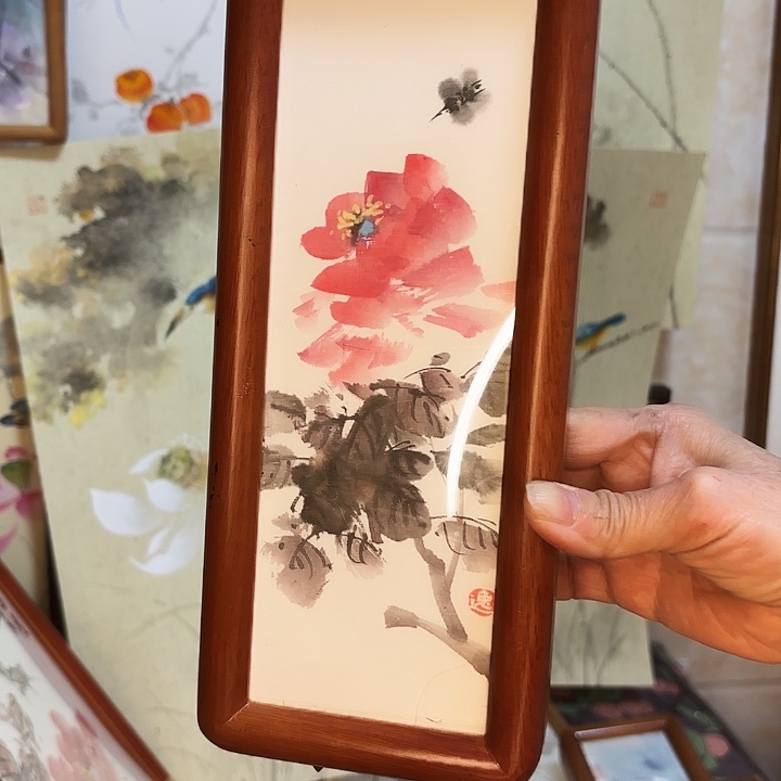 国画手绘作品原创