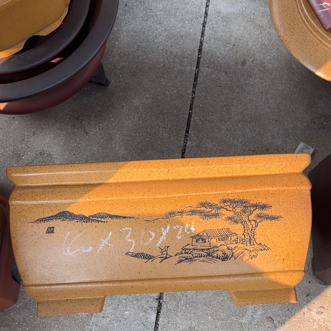 紫砂花盆盆景艺术