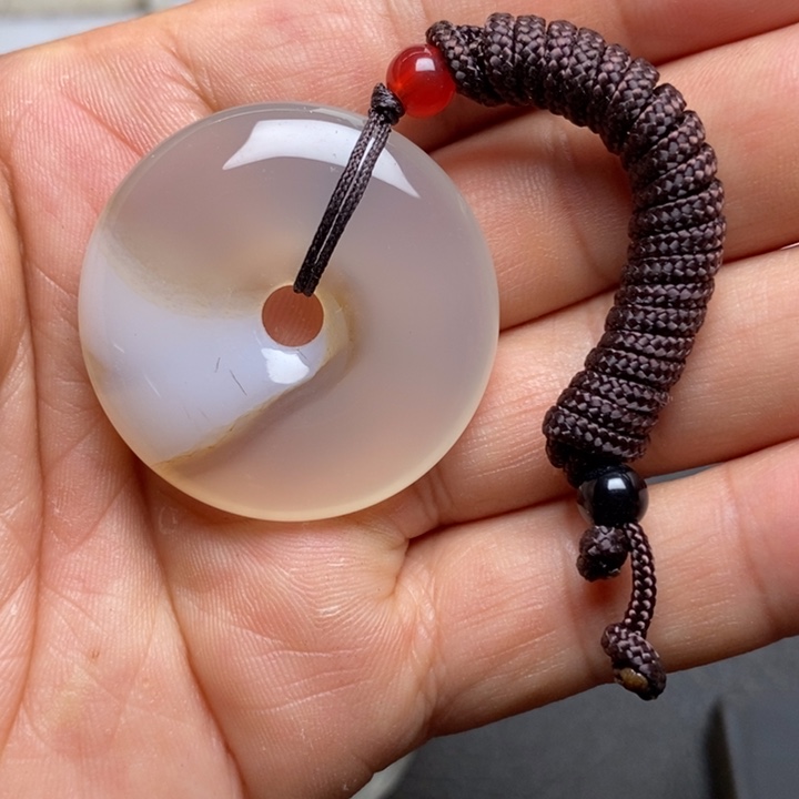 玛瑙/玉髓颈饰合金