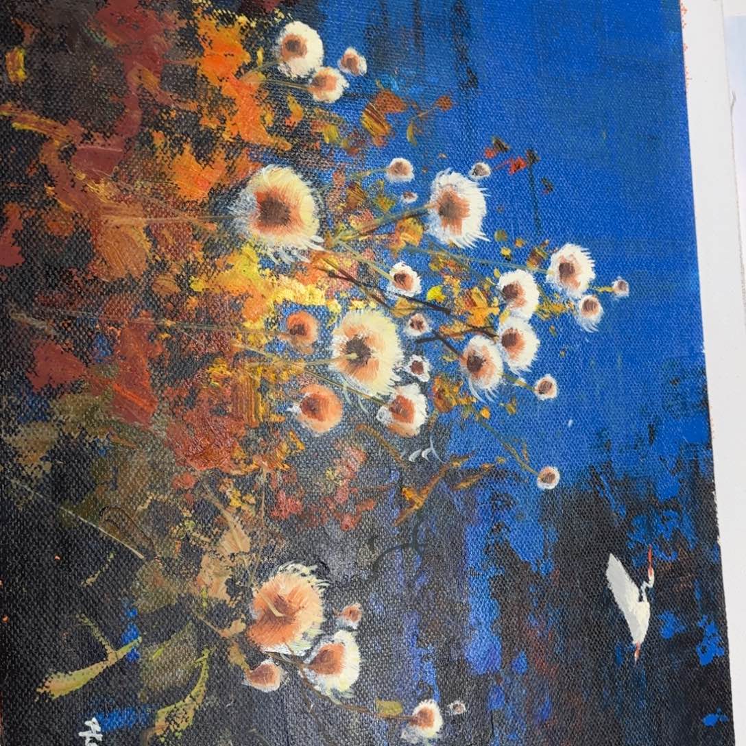 油画我也不知道为什么这么