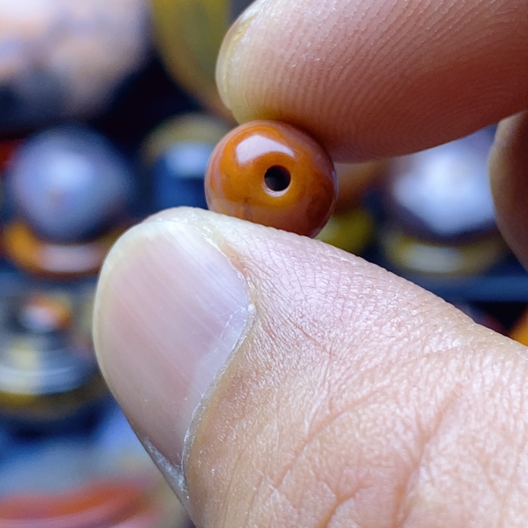 先***橙玛瑙/玉髓未镶嵌手把件