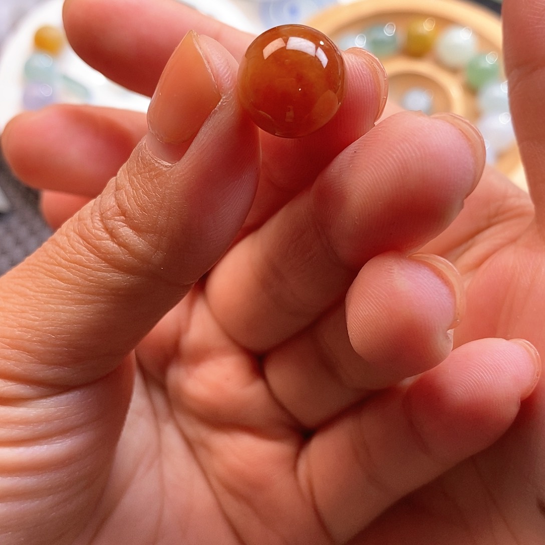 定制翡翠未镶嵌K****I珠子