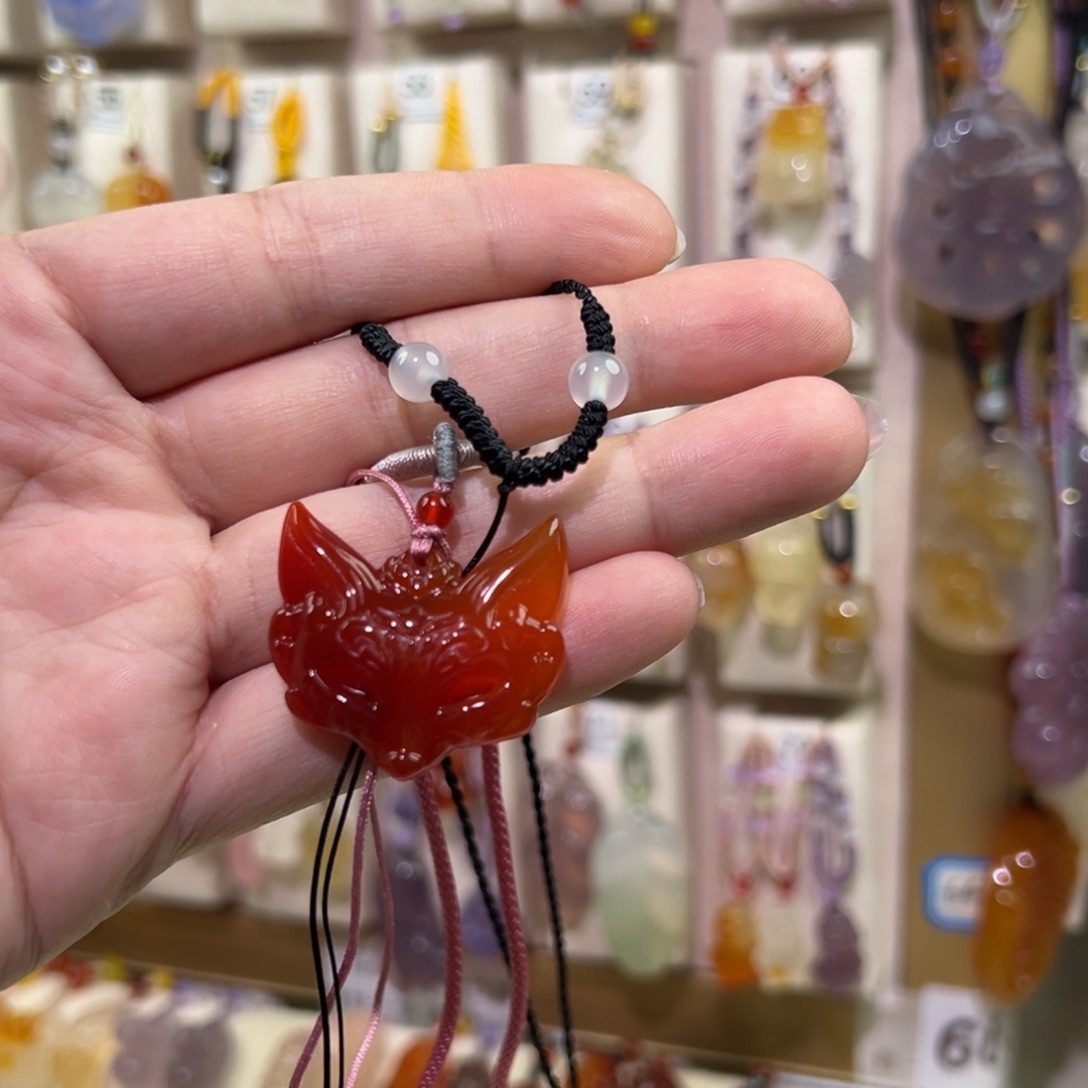 一***之玛瑙/玉髓未镶嵌吊坠(赠链)