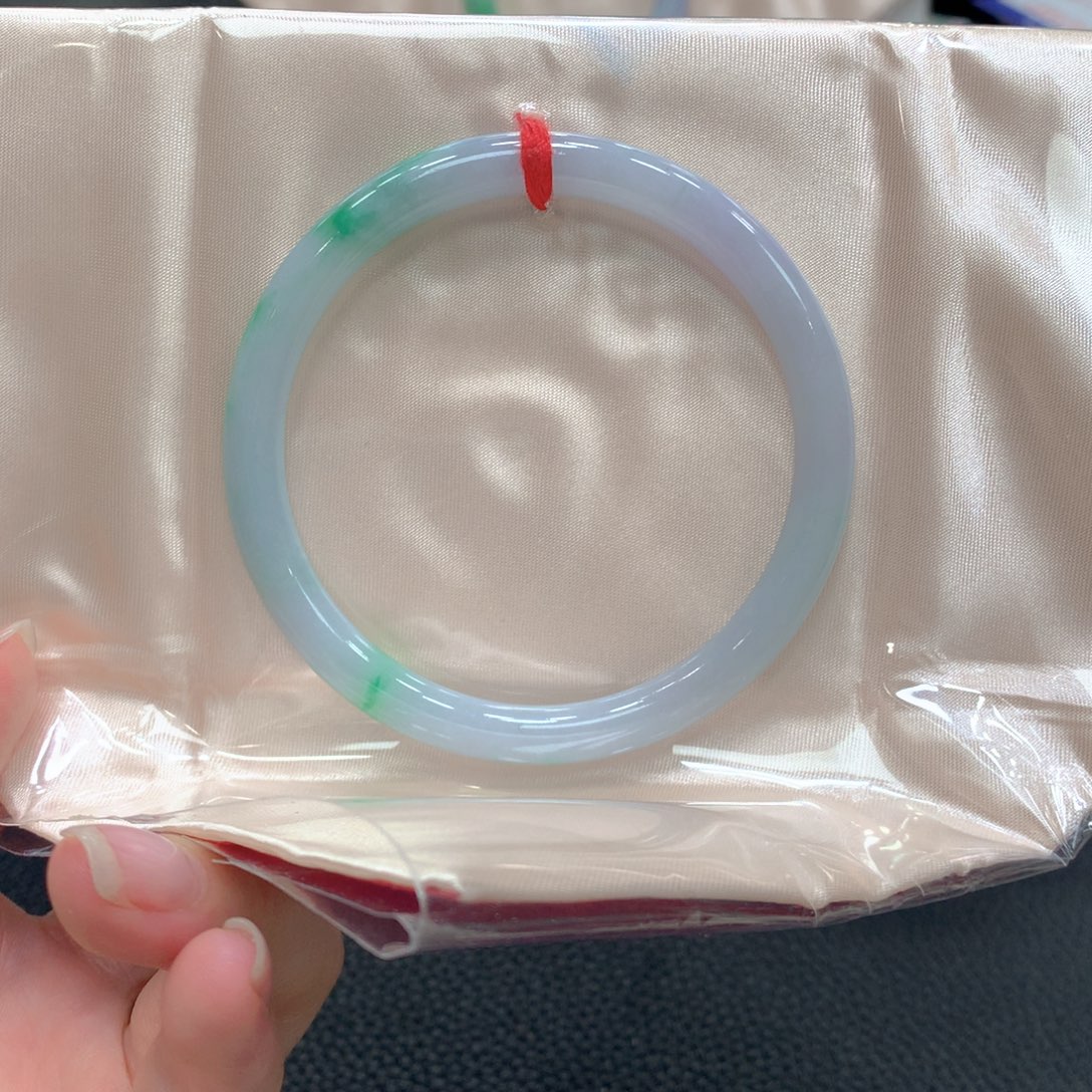 翡翠未镶嵌手镯5号