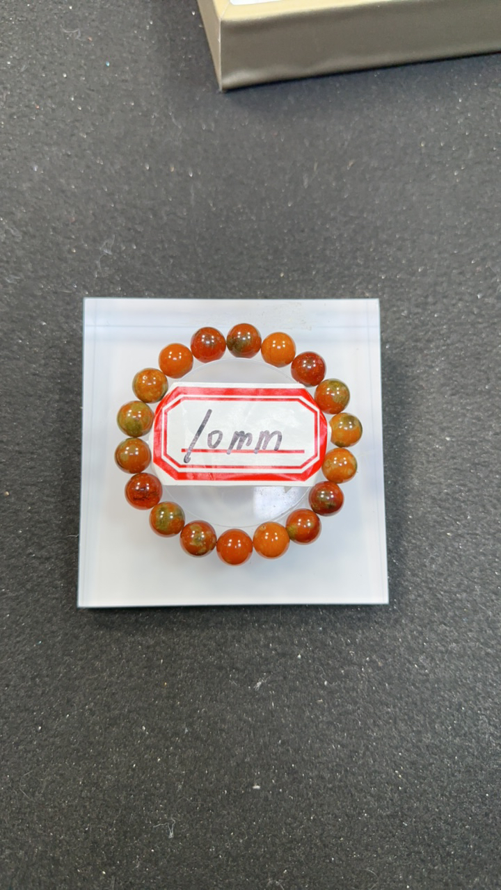 橙红舒10mm手串发一条B77