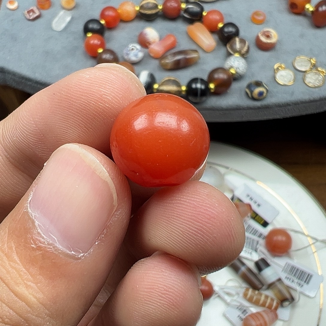 玛瑙/玉髓未镶嵌珠宝半成品x47   14.5×13