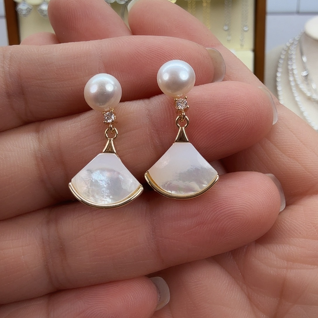 耳饰淡水珍珠未镶嵌