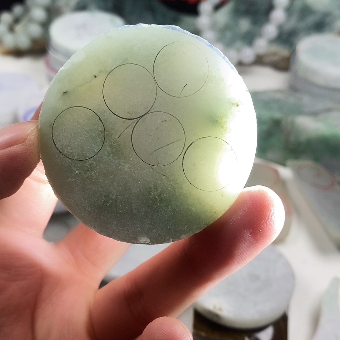 翡翠散珠天然缅甸翡翠a货8