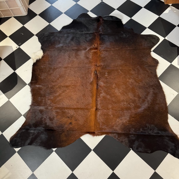 【本尼家】K2117 220x190cm专拍牛皮地毯家用轻奢