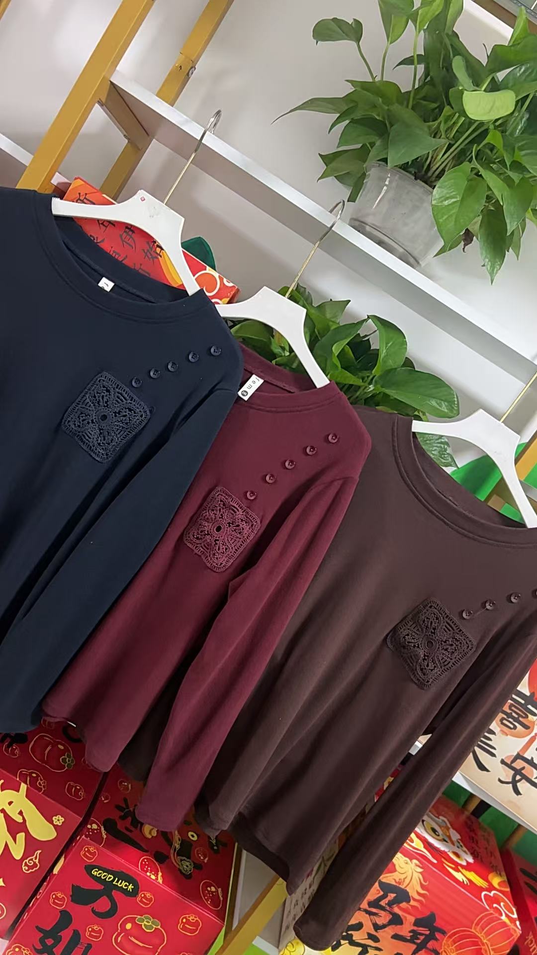 女士百搭小衫0128-J