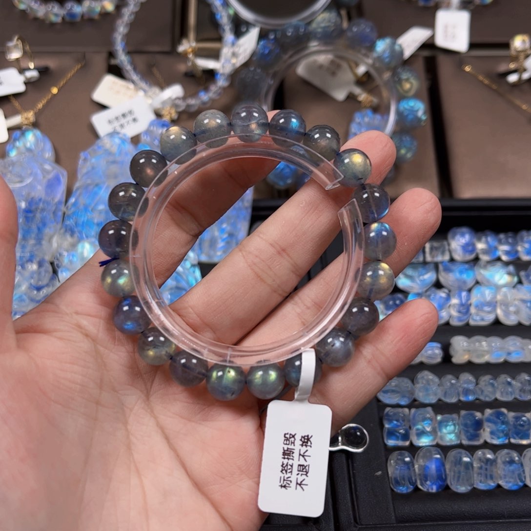 长石手串未镶嵌9.4左右