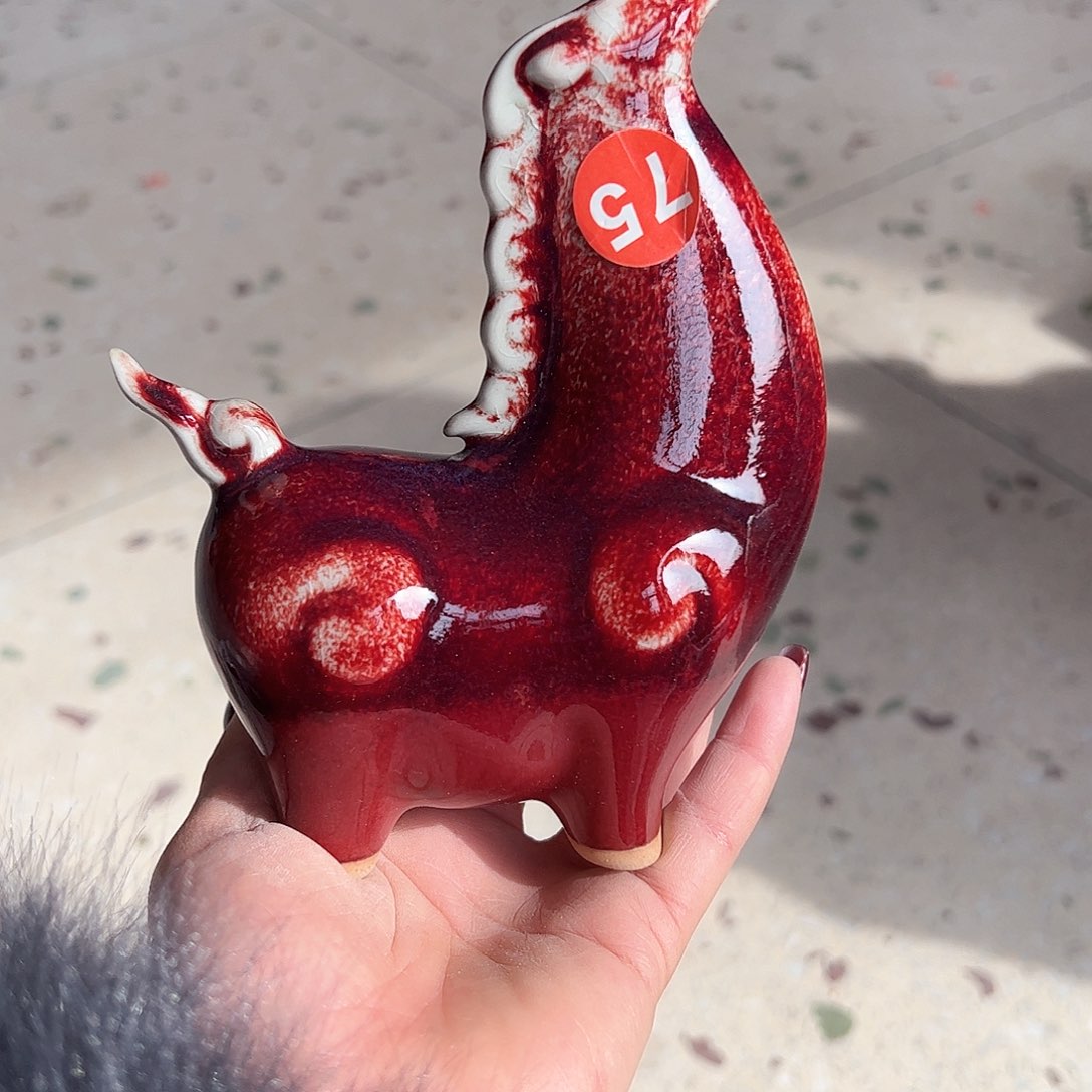 摆件郑家钧窑摆件