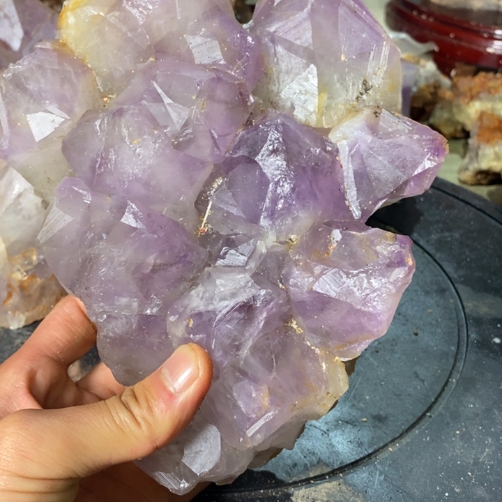 紫晶未镶嵌大型摆件（非配饰）