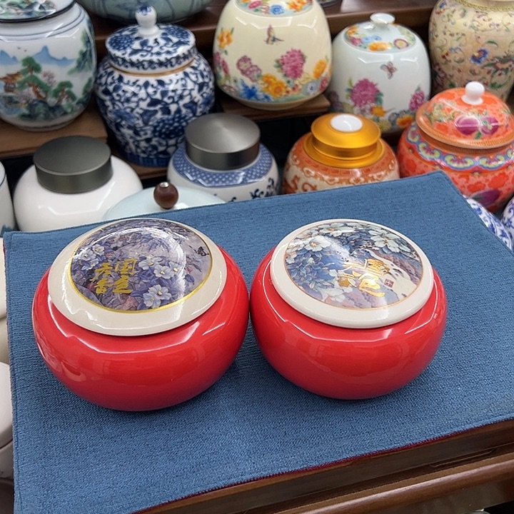 瓷片茶叶罐罐罐罐罐呀呀呀