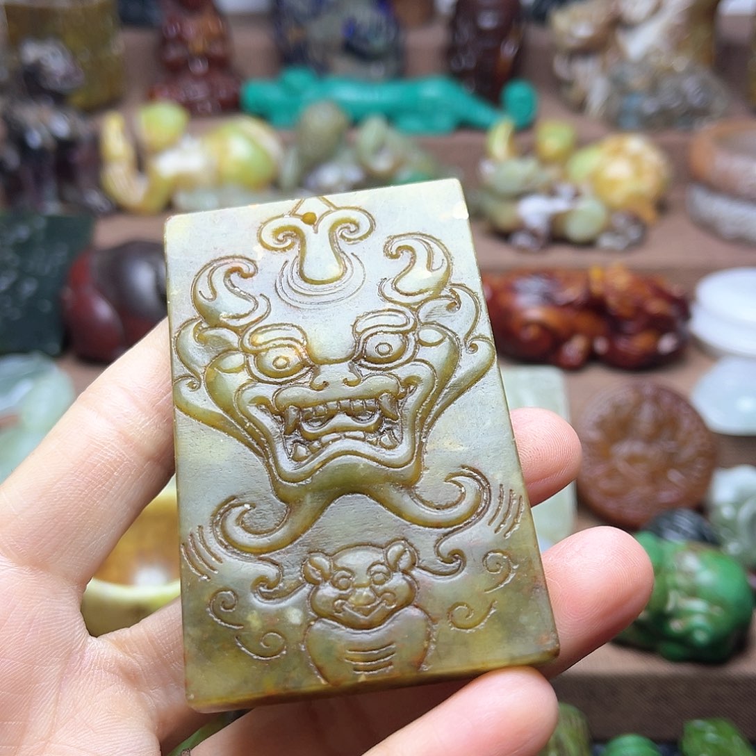 白玉菩提吊坠121。。