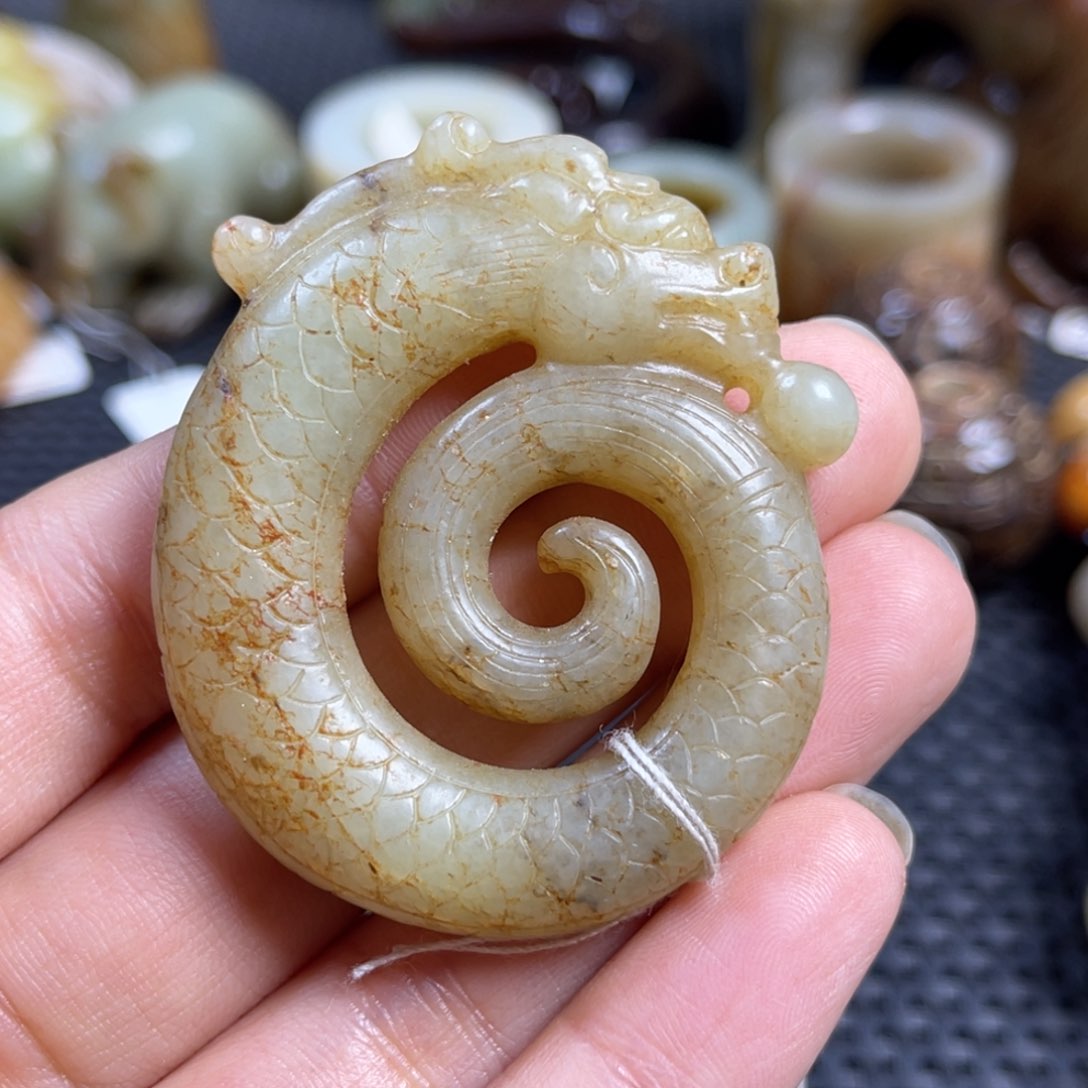 和田玉挂件未镶嵌