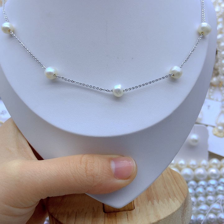 淡水珍珠颈饰未镶嵌