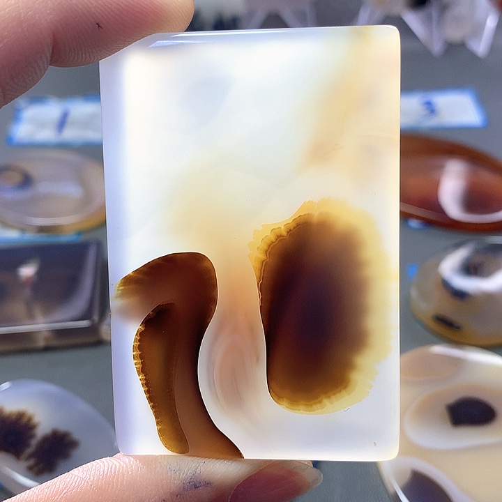 未镶嵌颈饰玛瑙/玉髓