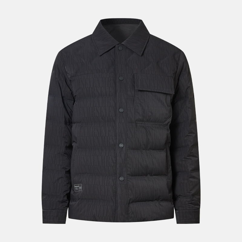 【六防面料90白鸭绒】柒牌秋冬时尚男翻领工装夹克羽绒服K29E70800