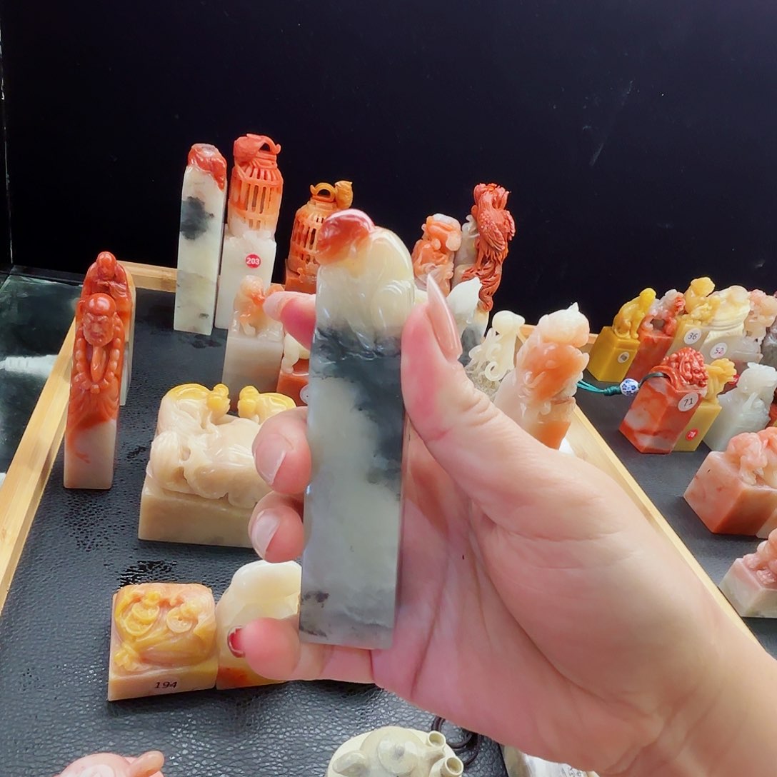 寿山石印石寿山石印章