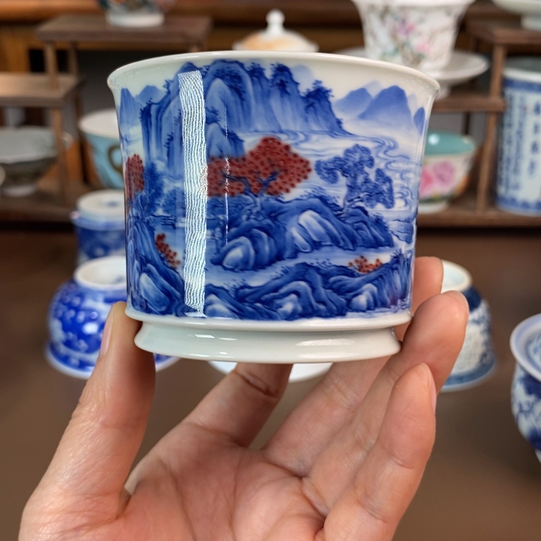 景德镇陶瓷手工手绘