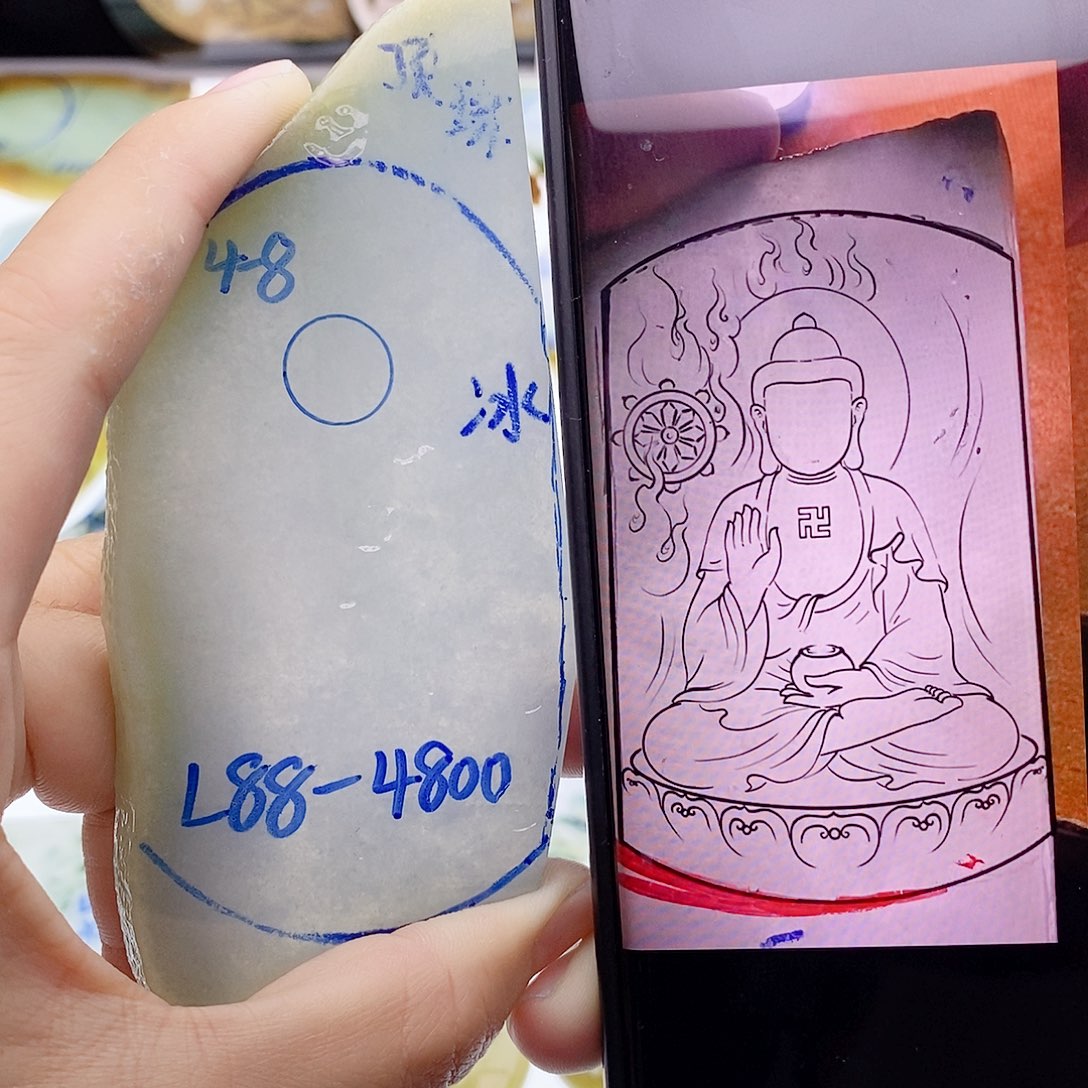 未镶嵌定制翡翠纯天然