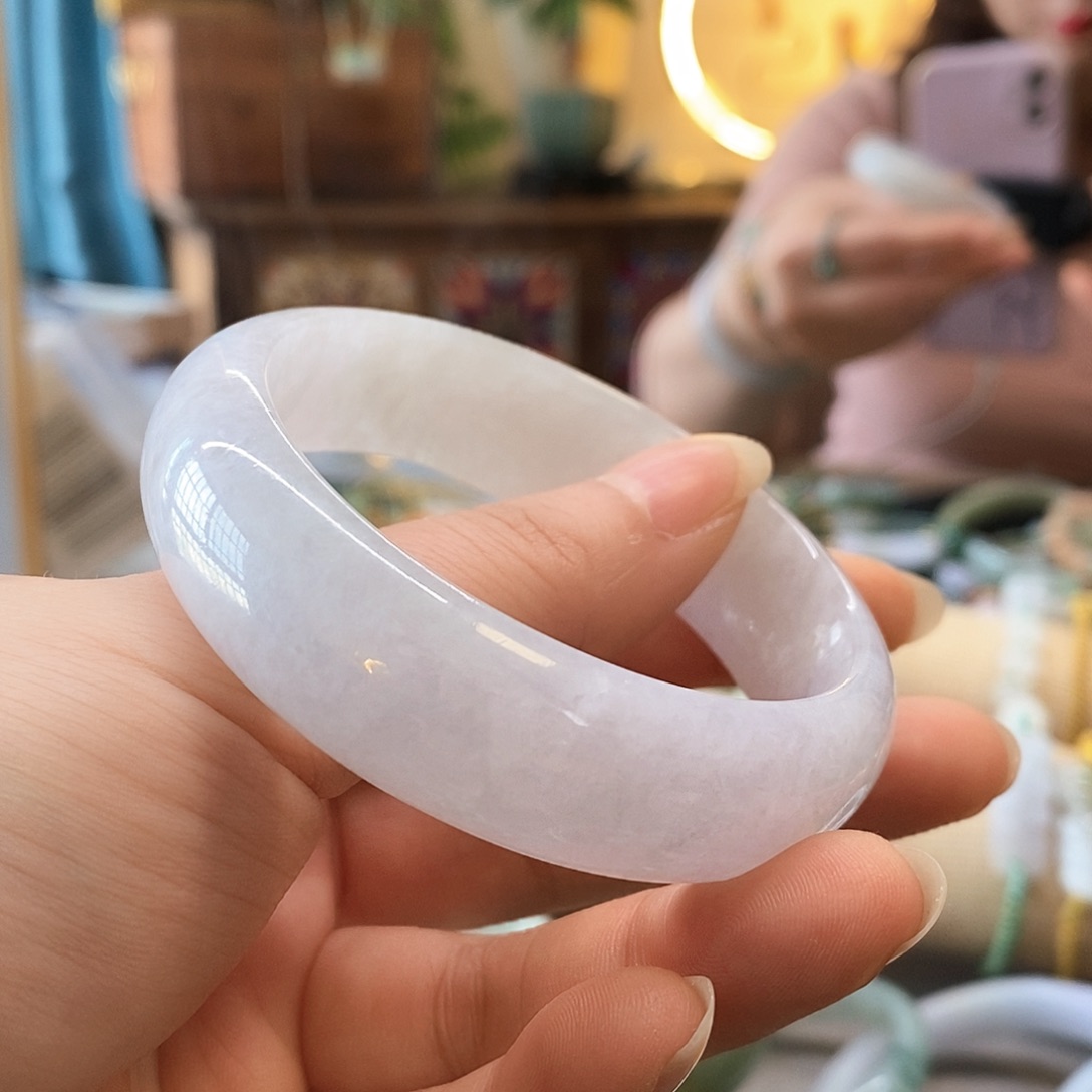 翡翠颈饰未镶嵌翡翠手镯55