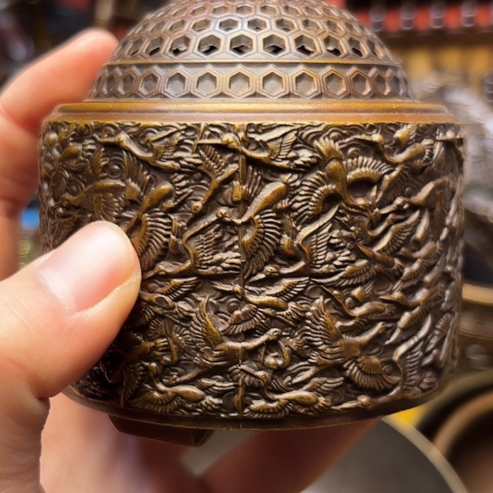 精美铜器摆件下单