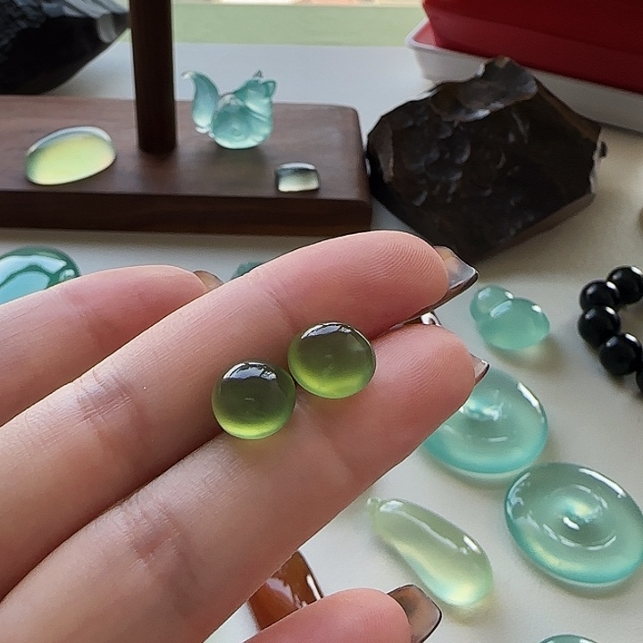 沐***妈岫玉未镶嵌吊坠(不含链)