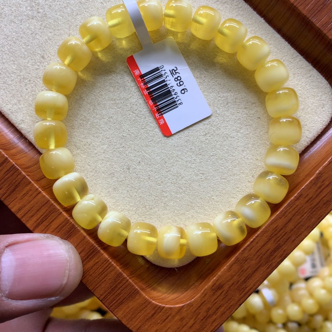 蜜蜡手链未镶嵌蜜蜡