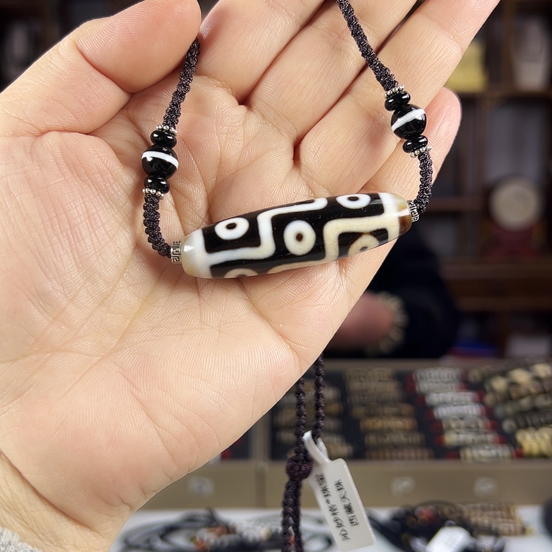 玛瑙/玉髓合金颈饰～行运