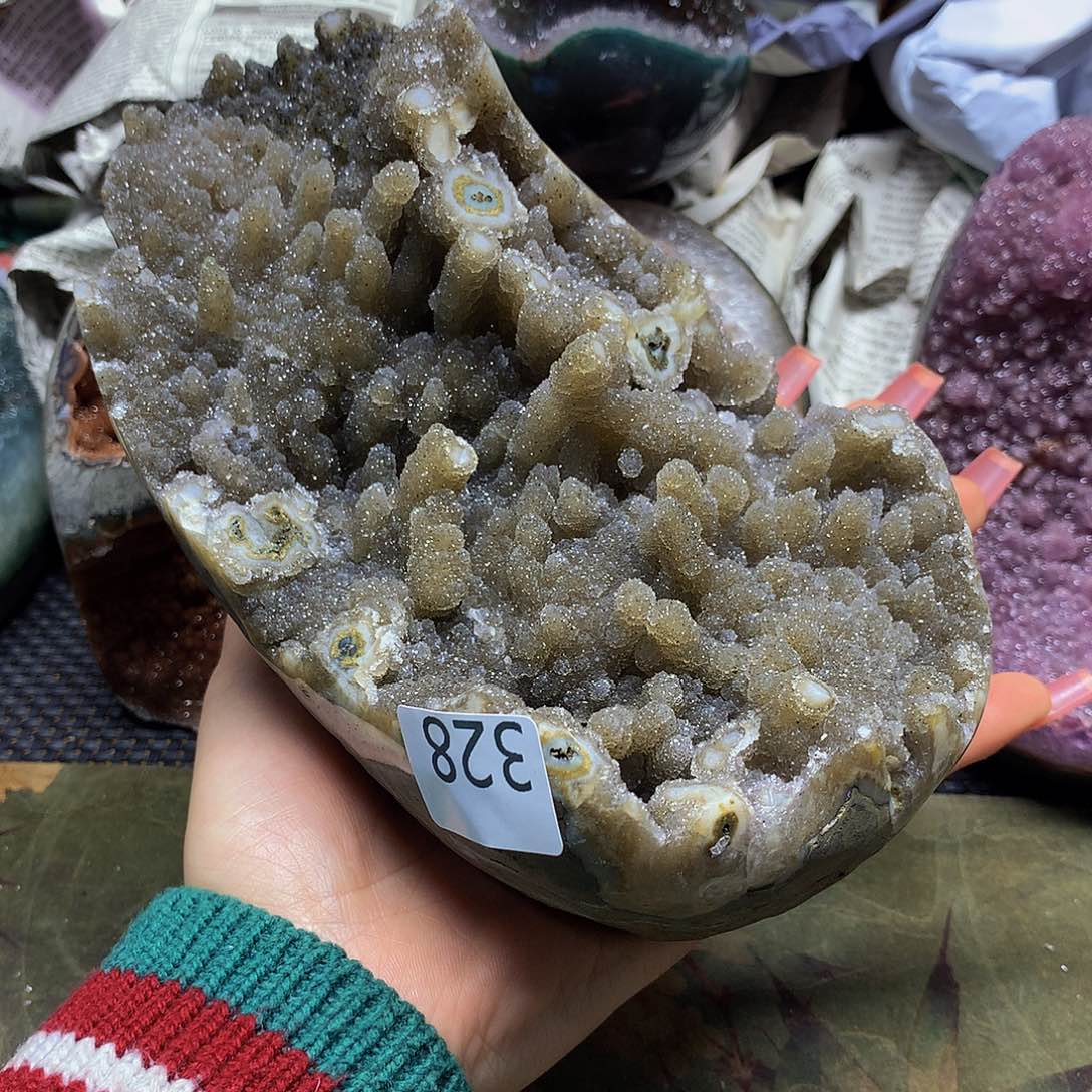 紫晶大型摆件（非配饰）未镶嵌