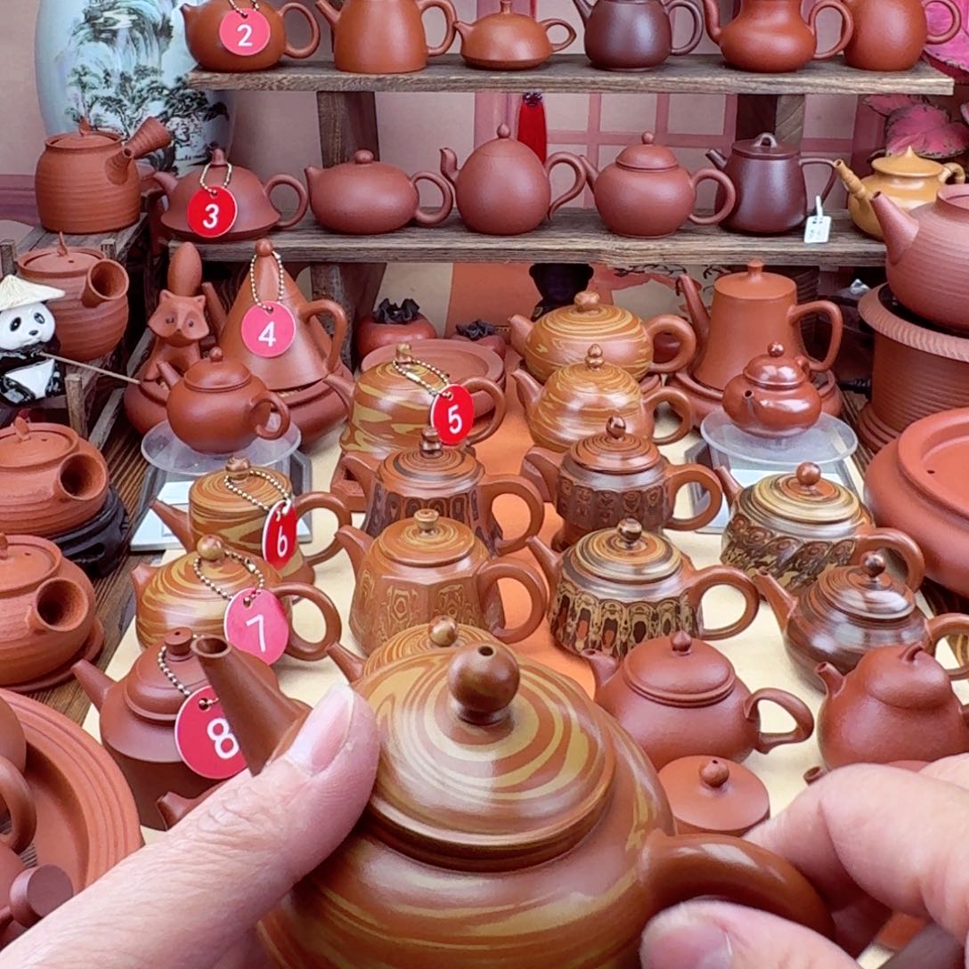 紫砂茶壶小*仔水平135 cc手拉