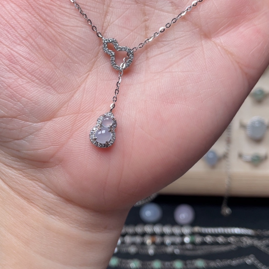 翡翠银S925镶嵌戒指