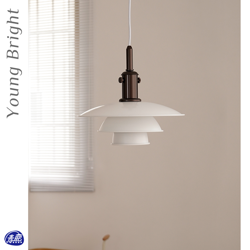 丹麦 PH 3½-3吊灯复古客餐厅卧室床头书房吊灯