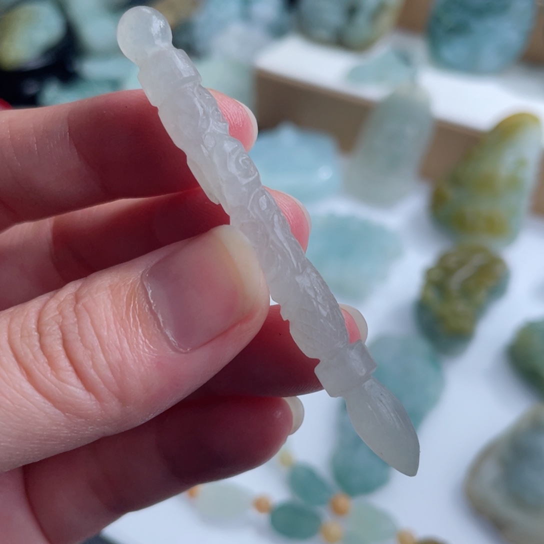 定制翡翠未镶嵌毛货
