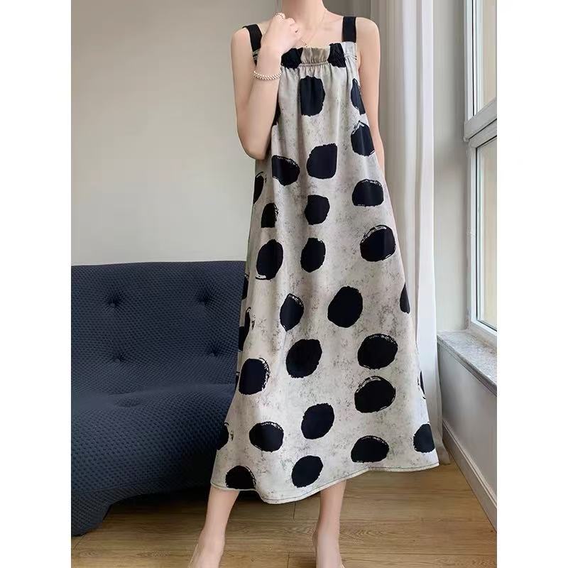 【连衣裙】夏季高档连衣裙设计感时装女装服装4456[SX]