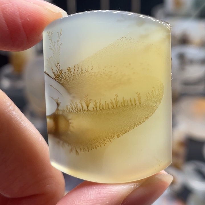 玛瑙/玉髓合金颈饰