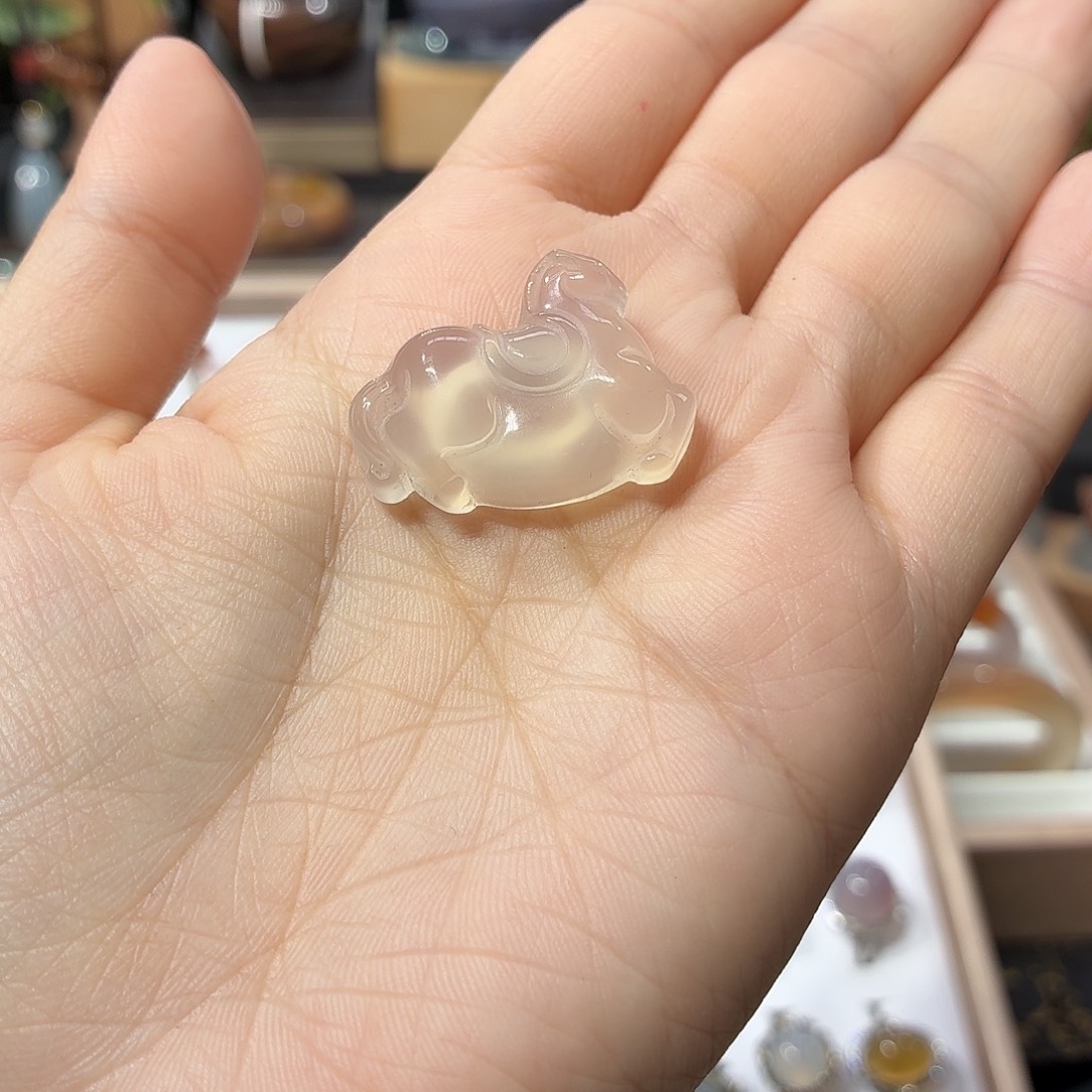 逗***玩玛瑙/玉髓未镶嵌颈饰