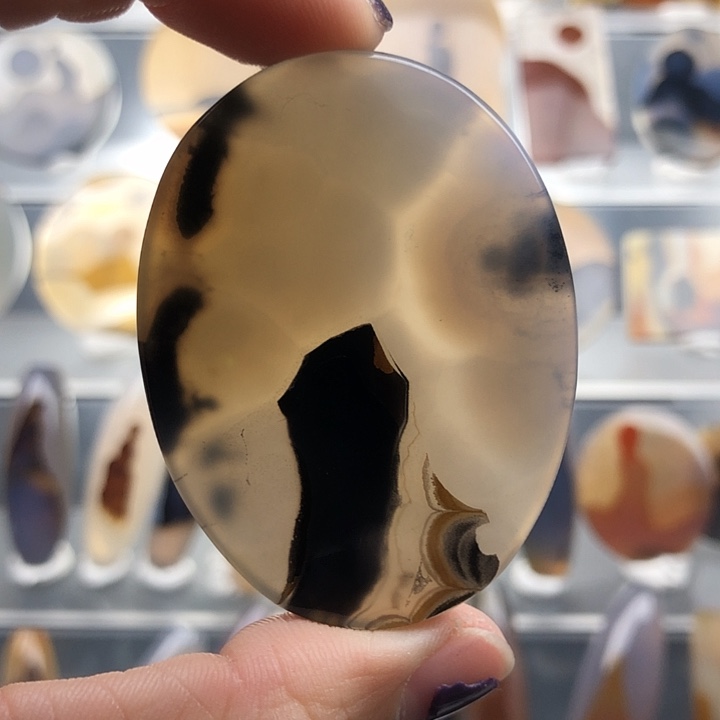 玛瑙/玉髓未镶嵌颈饰154