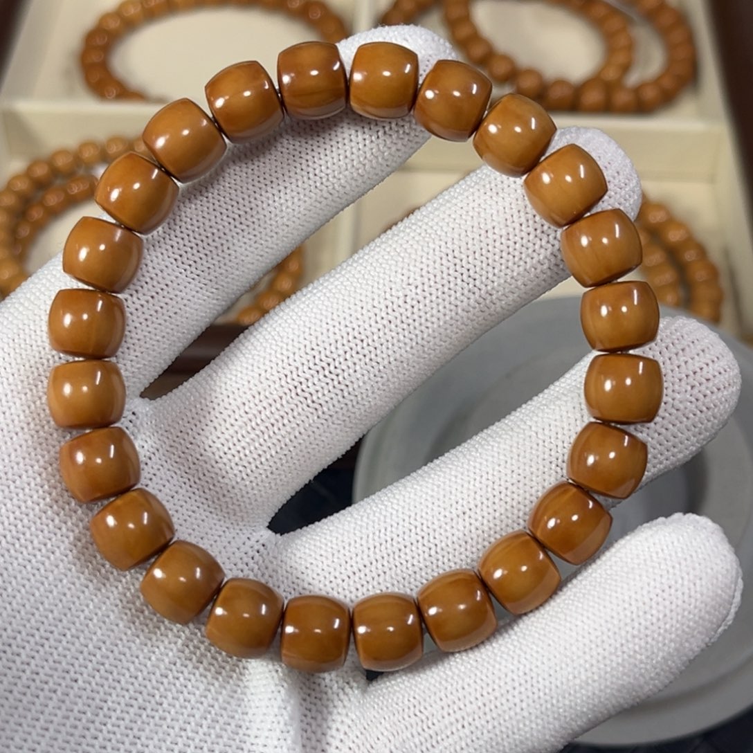 手串猴头核桃9.7短直切