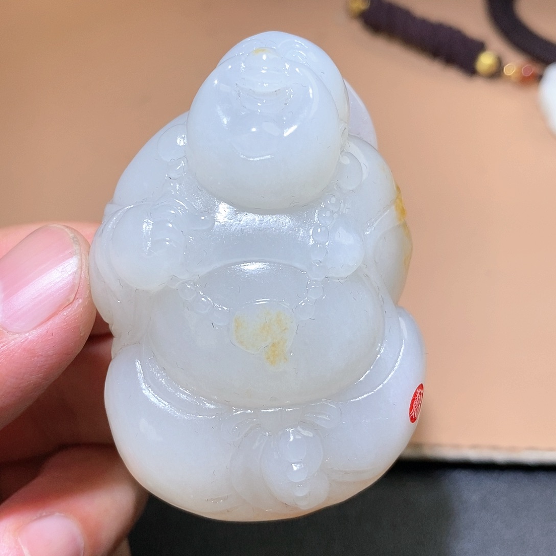 和田玉未镶嵌颈饰F
