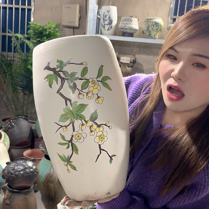 正品口19高38花盆